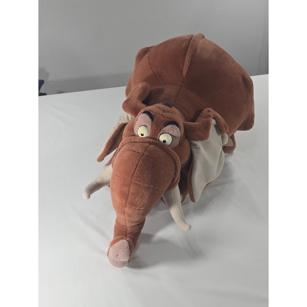 VINTAGE Mattel Disney Tarzan Tantor Elephant Huge Jumbo Plush Stuffed Animal 26”